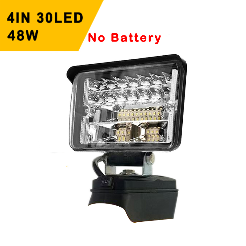 Portable LED spotlight photo 4