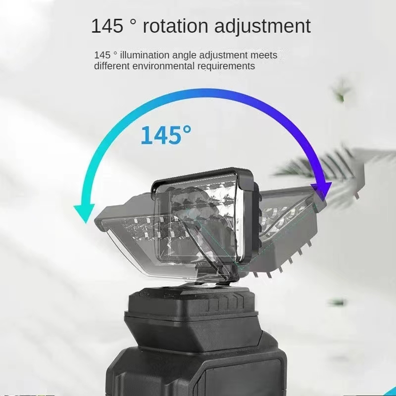 Portable LED spotlight detail photo 8